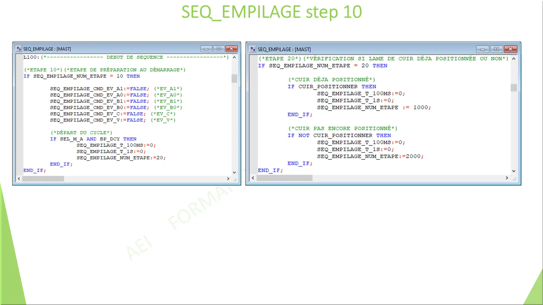 SEQ_EMPILAGE step 10